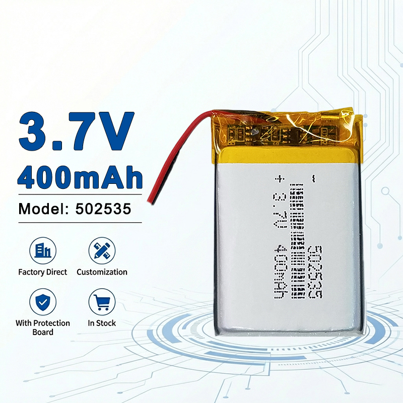 Electronics And Gadgets Ce - 502535 3.7V 400mAh Lipo Battery with