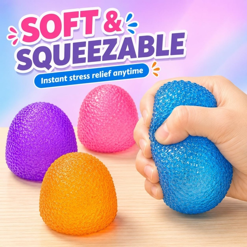 Electronics Gadgets Bag - Gumdrop Squishy Toys Mini Candy Stress