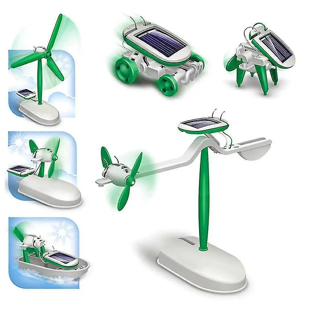 6-In-1 Solar-Power Robot Kit A - Electronics Gadgets For Kids 评论和价格
