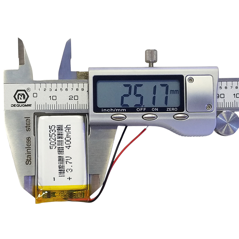 502535 3.7V 400mAh Lipo Batter - Electronics And Gadgets Ce 评论和价格