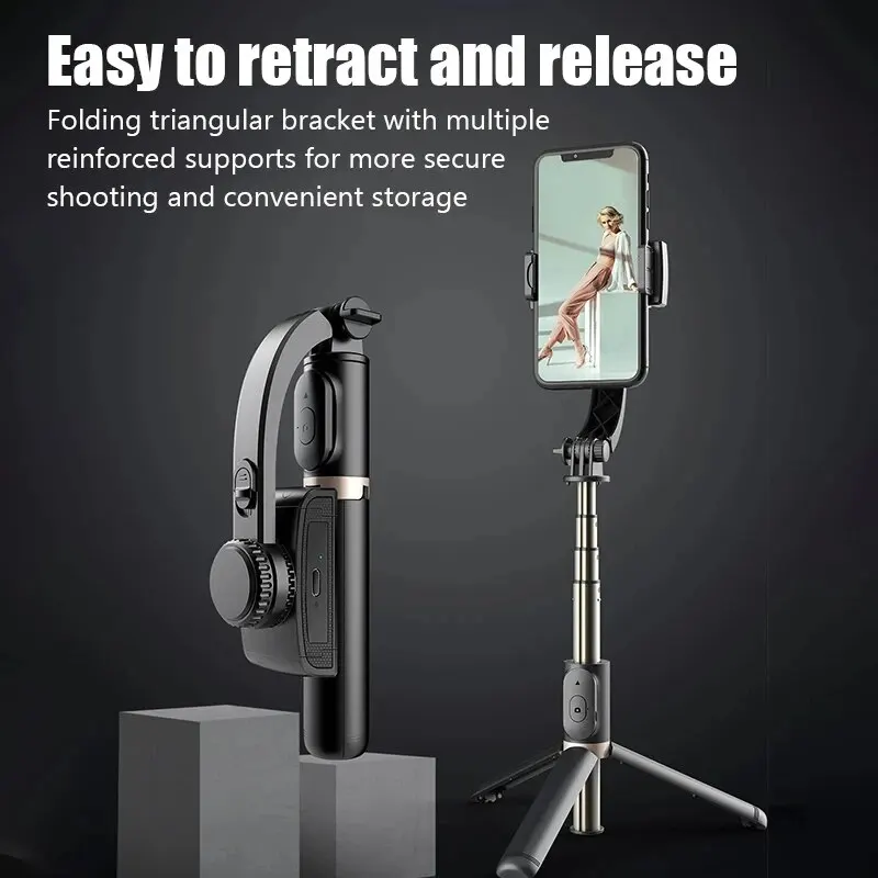 Q08 Handheld Gimbal Stabilisat - Auto Tracking Tripod 评论和价格