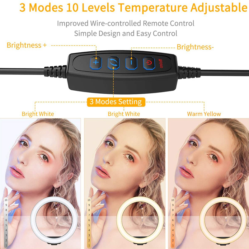 6/10/12 Inch LED Selfie Ring L - Auto Tracking Tripod 评论和价格