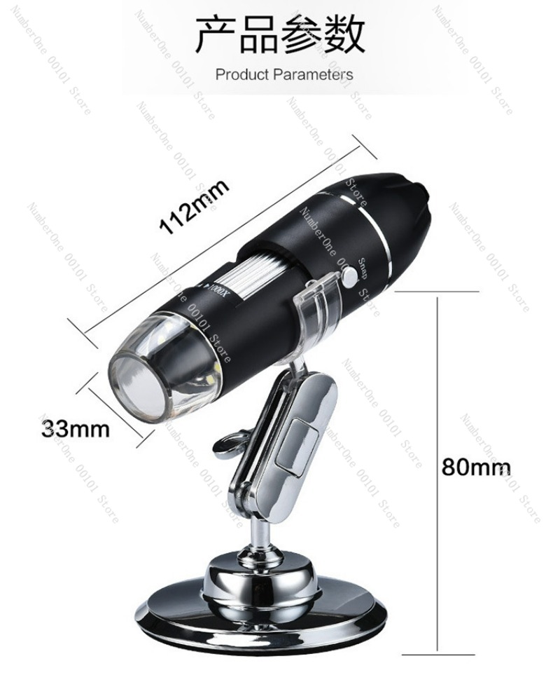 1600X digital microscope high  - Usb Microscope Digital 评论和价格