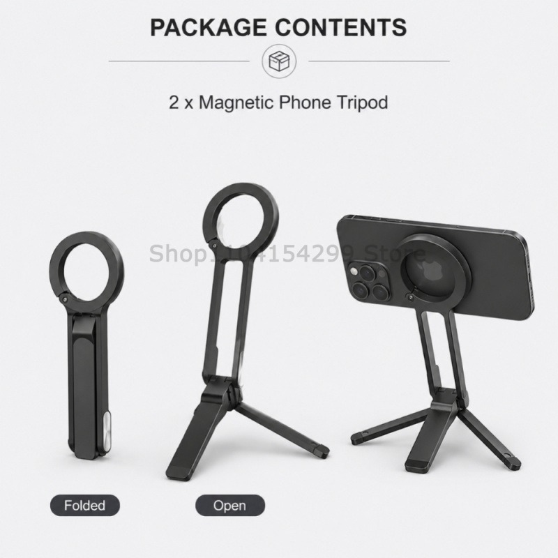 Pocket Magnetic Phone Holder M - Auto Tracking Tripod 评论和价格