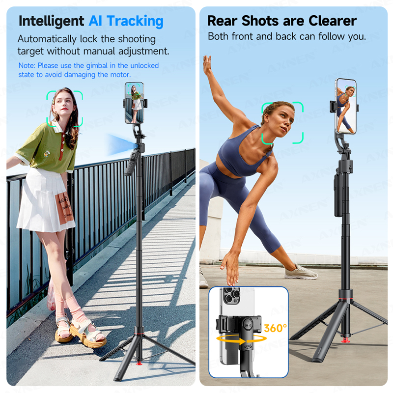 TT07 AI Face Tracking Gimbal 6 - Auto Tracking Tripod 评论和价格