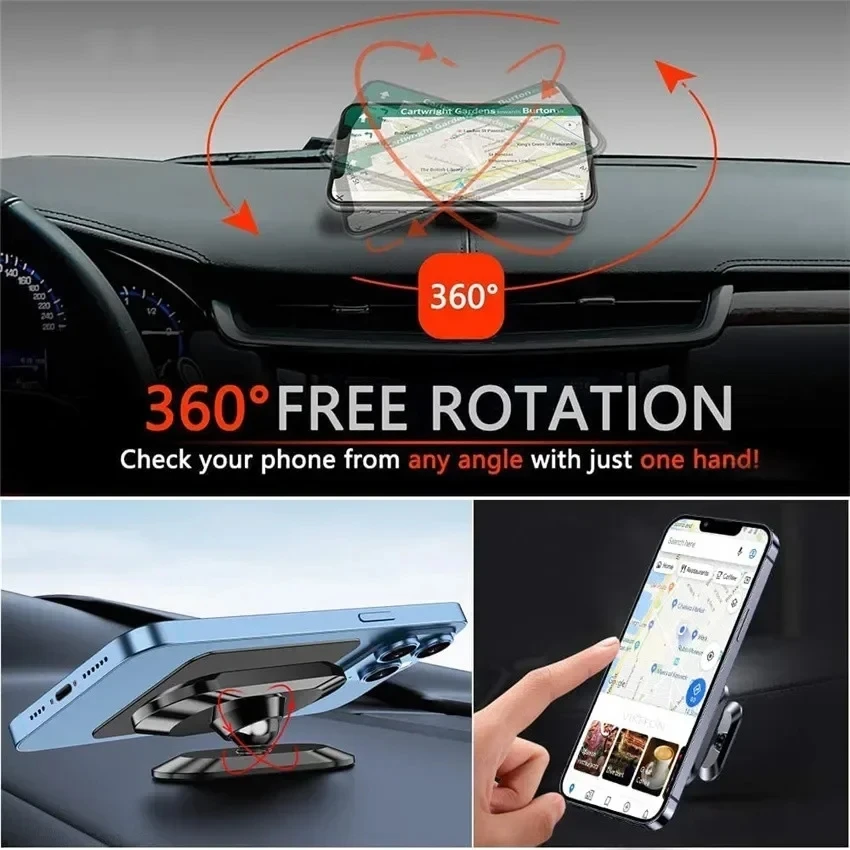 360° Magnetic Car Phone Holder - Useful Electronic Gadgets 评论和价格