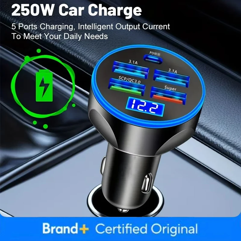 250W Super Fast Charging Car C - Election Electronics & Gadgets Store Woocommerce Theme 评论和价格