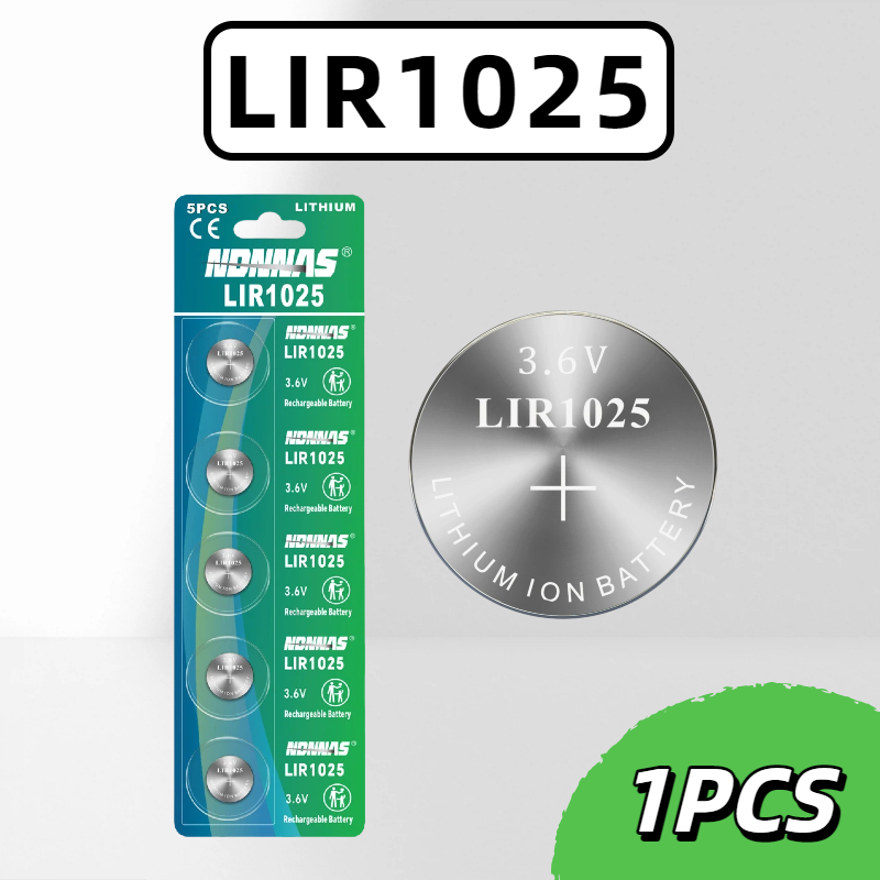 Lir1025 CR1025 Recyclable Lith - Electronics And Gadgets Ce 评论和价格