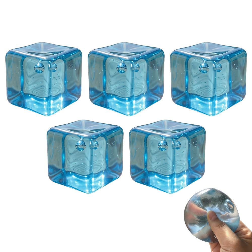 Ice Cube Fidget Toy Soft Squis - Electronics Gadgets For Kids 评论和价格
