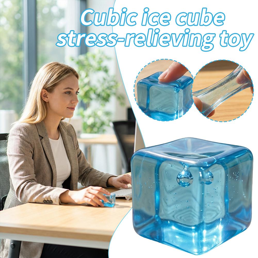 Ice Cube Fidget Toy Soft Squis - Electronics Gadgets For Kids 评论和价格