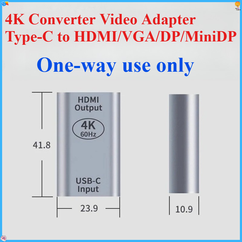 4K Converter Video Adapter Typ - Electronics And Gadgets Ce 评论和价格