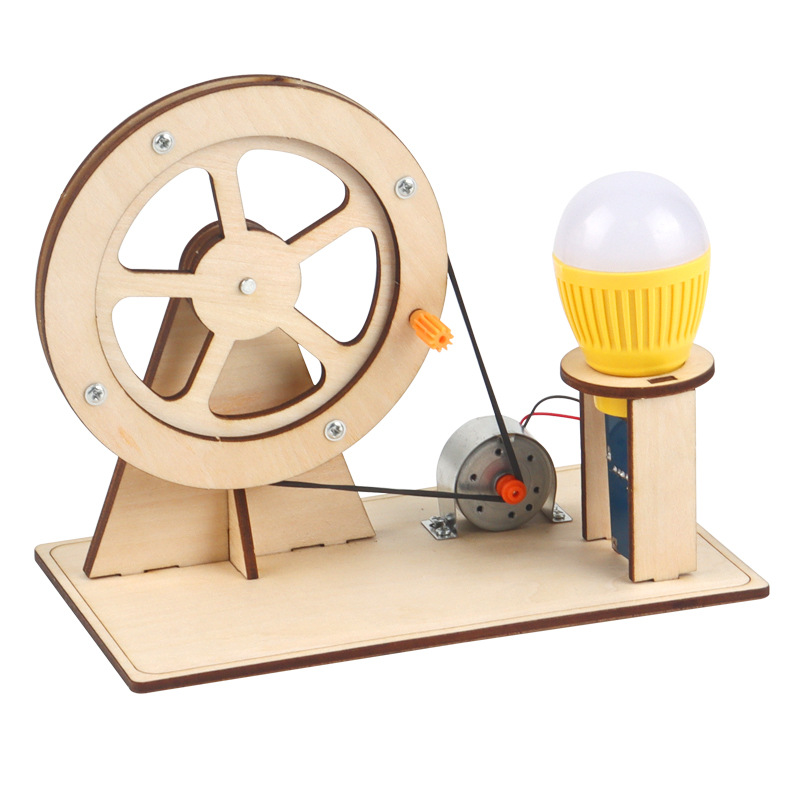 Wooden Hand Generator Kids Sci - Electronics Gadgets For Kids 评论和价格