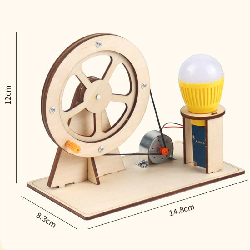 Wooden Hand Generator Kids Sci - Electronics Gadgets For Kids 评论和价格