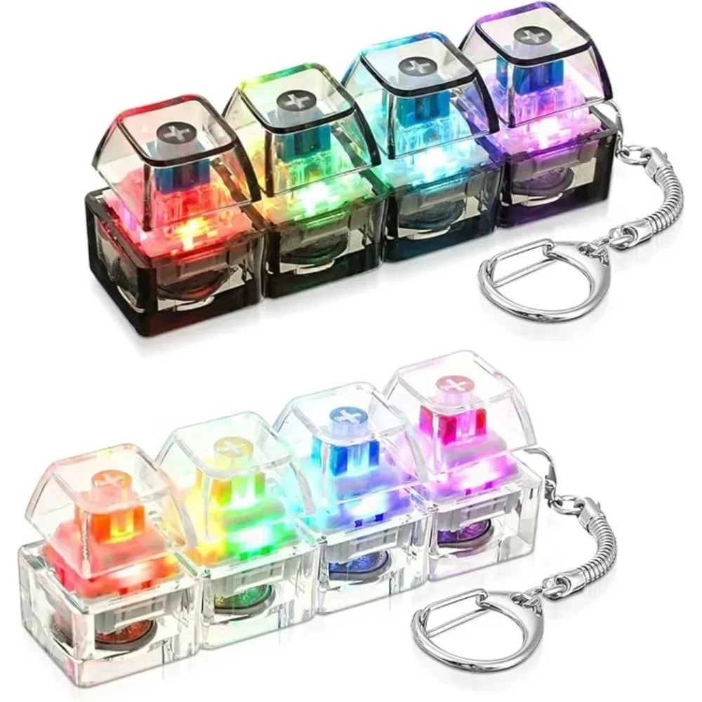 '/LED Keyboard Keychain Fidget - Electronics Gadgets For Kids 评论和价格