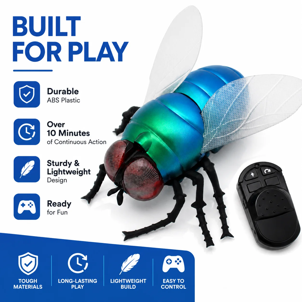 Infrared RC Fly Toy Realistic  - Electronics Gadgets For Kids 评论和价格