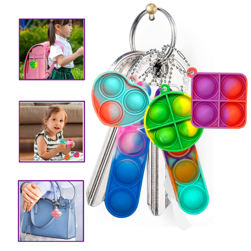 20Pcs Mini Pop Keychain Toddle - Electronics Gadgets Bag 评论和价格