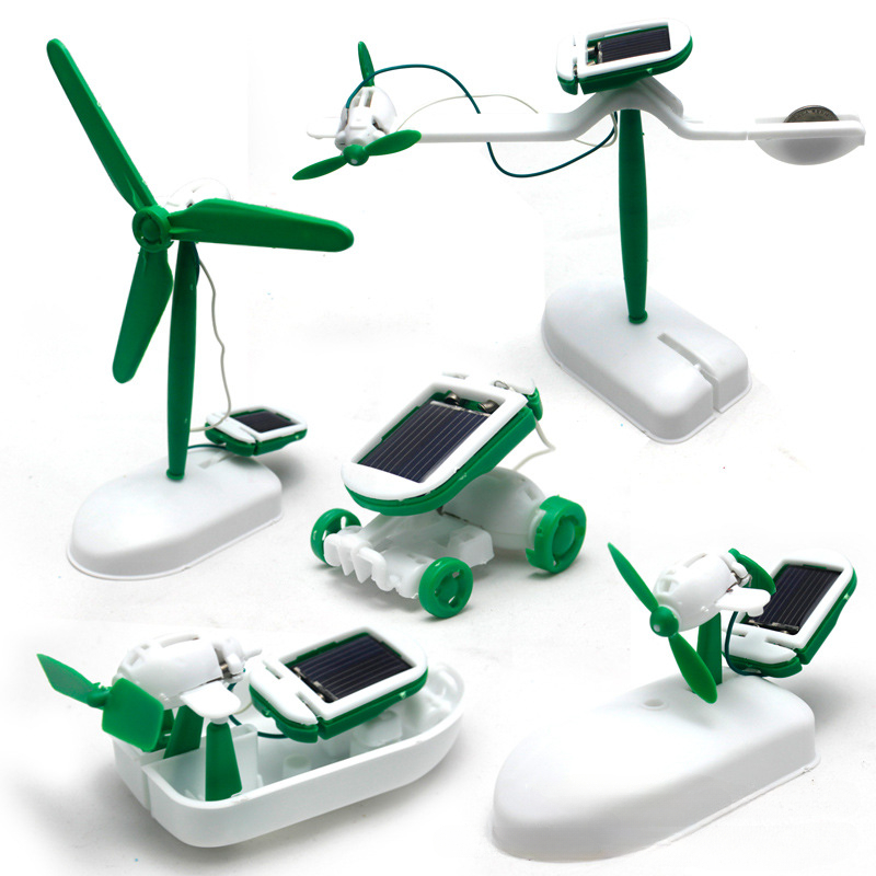 6-In-1 Solar-Power Robot Kit A - Electronics Gadgets For Kids 评论和价格